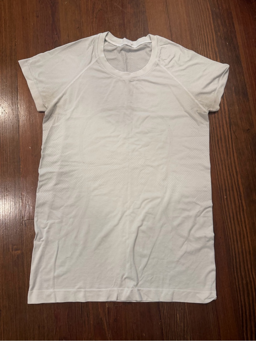 lululemon athletica White Short-Sleeve Athletic Top